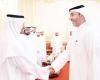 الامارات الان | الشرقي وسعود بن صقر يواصلان استقبال المهنئين بعيد الفطر | عيون الجزيرة الامارات