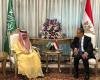 مصر تبحث مع السعودية خفض التصعيد وتحقيق التهدئة في المنطقة