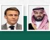 ولي العهد يبحث مع ماكرون تأثير تهديدات الملاحة البحرية على الاقتصاد العالمي