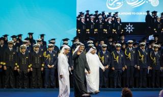 الامارات الان | خالد بن محمد بن زايد يشهد تخريج الدفعة الأولى في أكاديمية أبوظبي البحرية (فيديو) | عيون الجزيرة الامارات