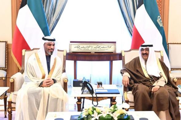 الامارات الان | أمير الكويت يستقبل رئيس جهاز الإمارات للمحاسبة | عيون الجزيرة الامارات