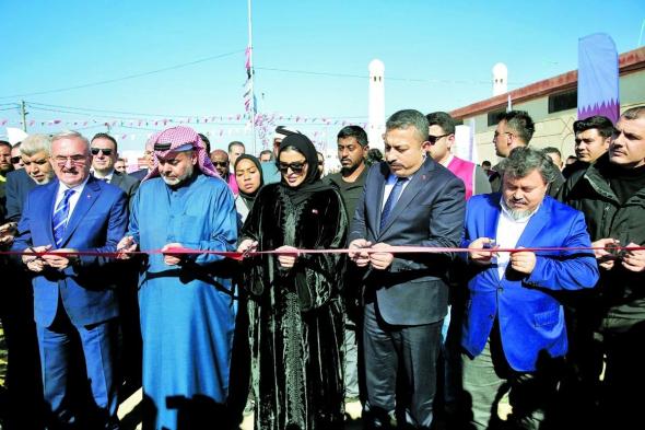 أخبار قطر | قطر الخيرية تفتتح مدينة الأمل بسوريا | عيون الجزيرة قطر