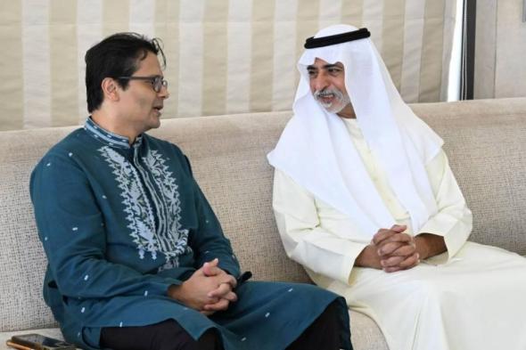 الامارات الان | نهيان بن مبارك يستقبل مبعوث رئيس وزراء بنغلاديش.. ويؤكد متانة العلاقات بين البلدين | عيون الجزيرة الامارات